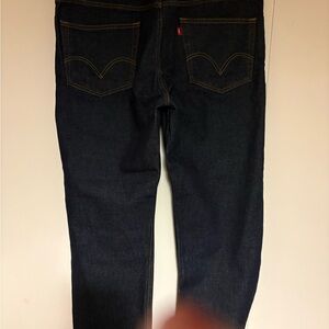 Levi's Men's Deep Indigo Straight Jeans